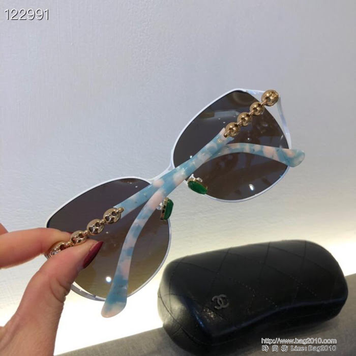 CHANEL香奈兒 2019專櫃新款 高清寶麗來偏光鏡片 女款太陽鏡  lly1255